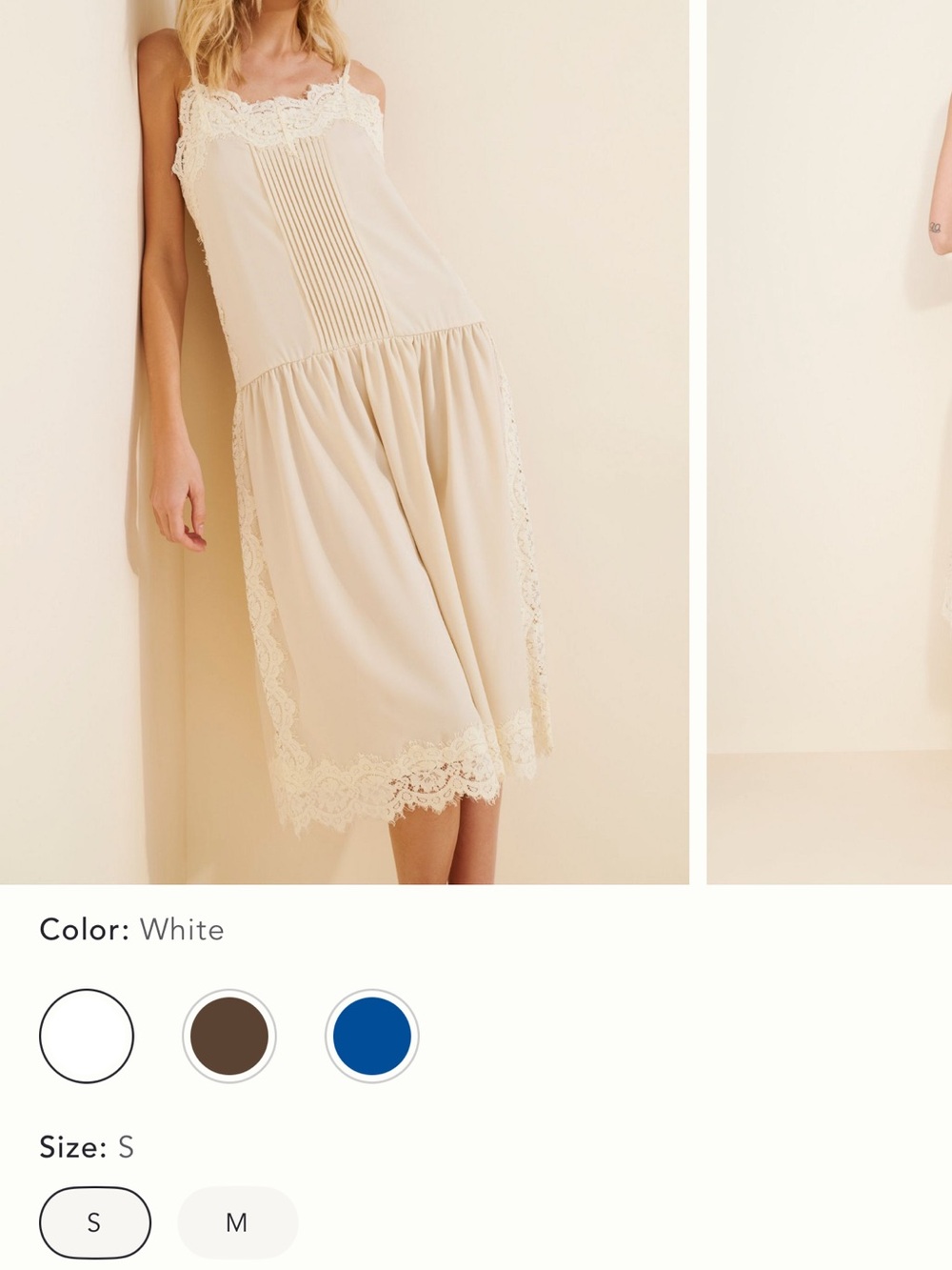Avantlook Lace Cami Dress